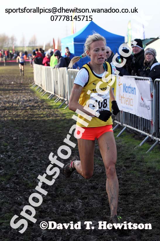 Senior womens Northern Cross Country  Championships, Pontefract. Photo: David T. Hewitson/Sports for All Pics
